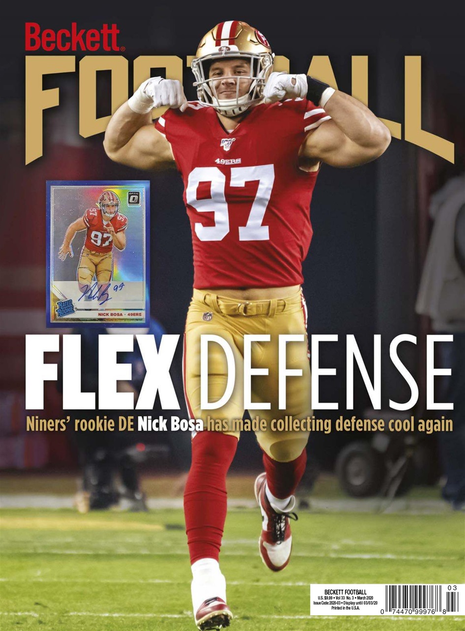 Beckett football magazine mar 2020 back issue