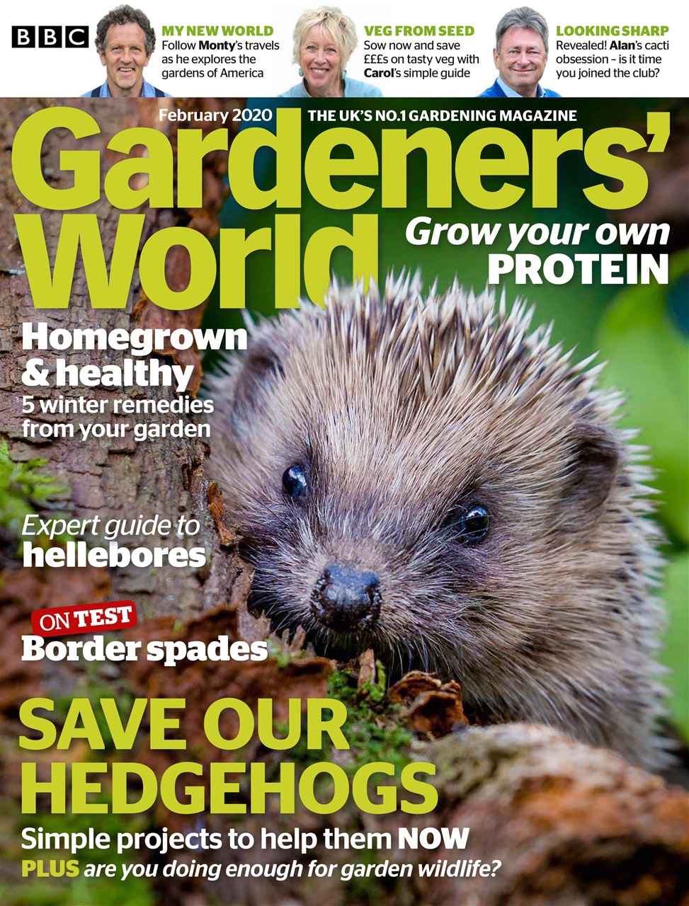 Bbc Gardeners World Magazine February Back Issue