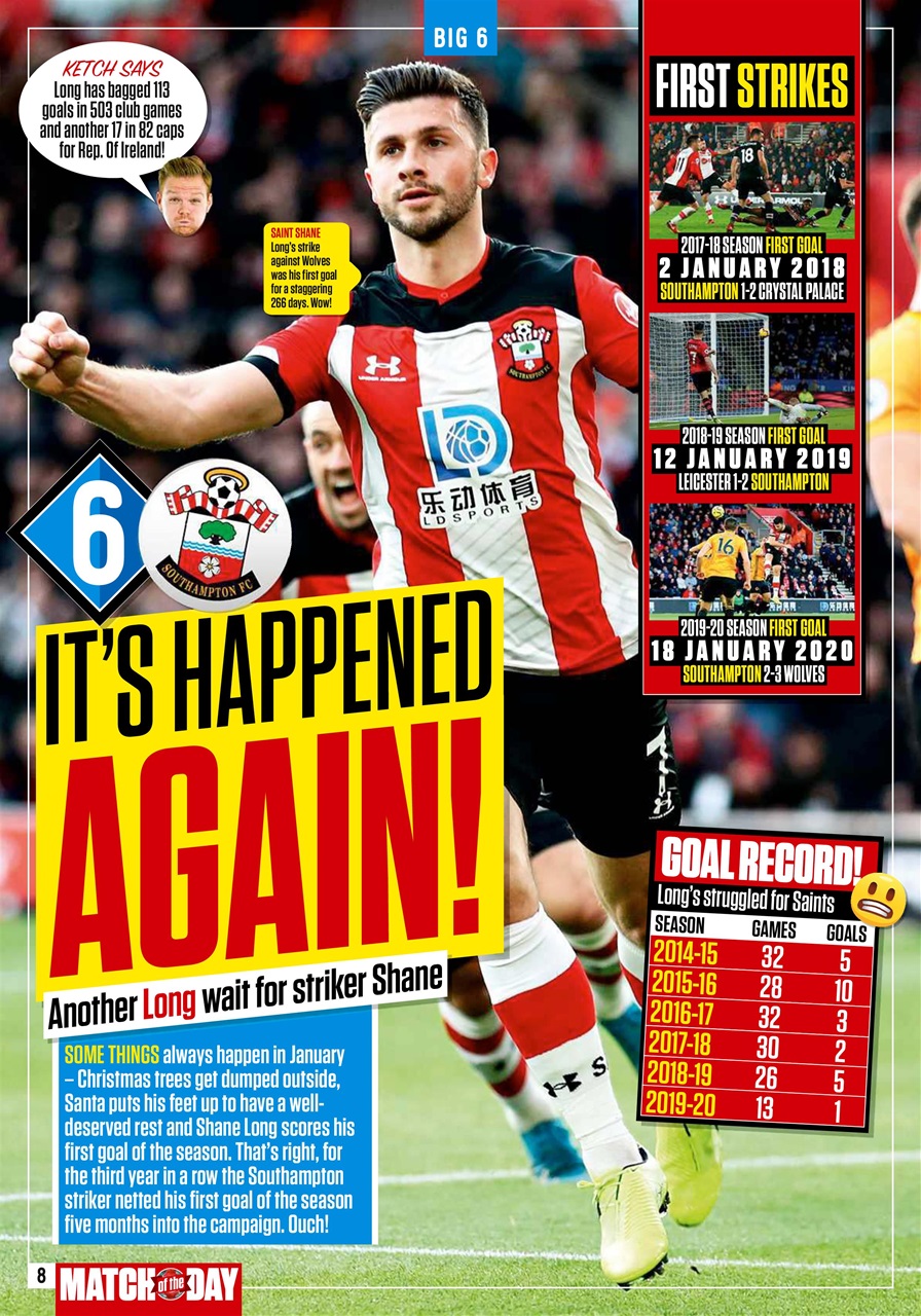 Match of the Day Magazine Issue 588 Subscriptions Pocketmags