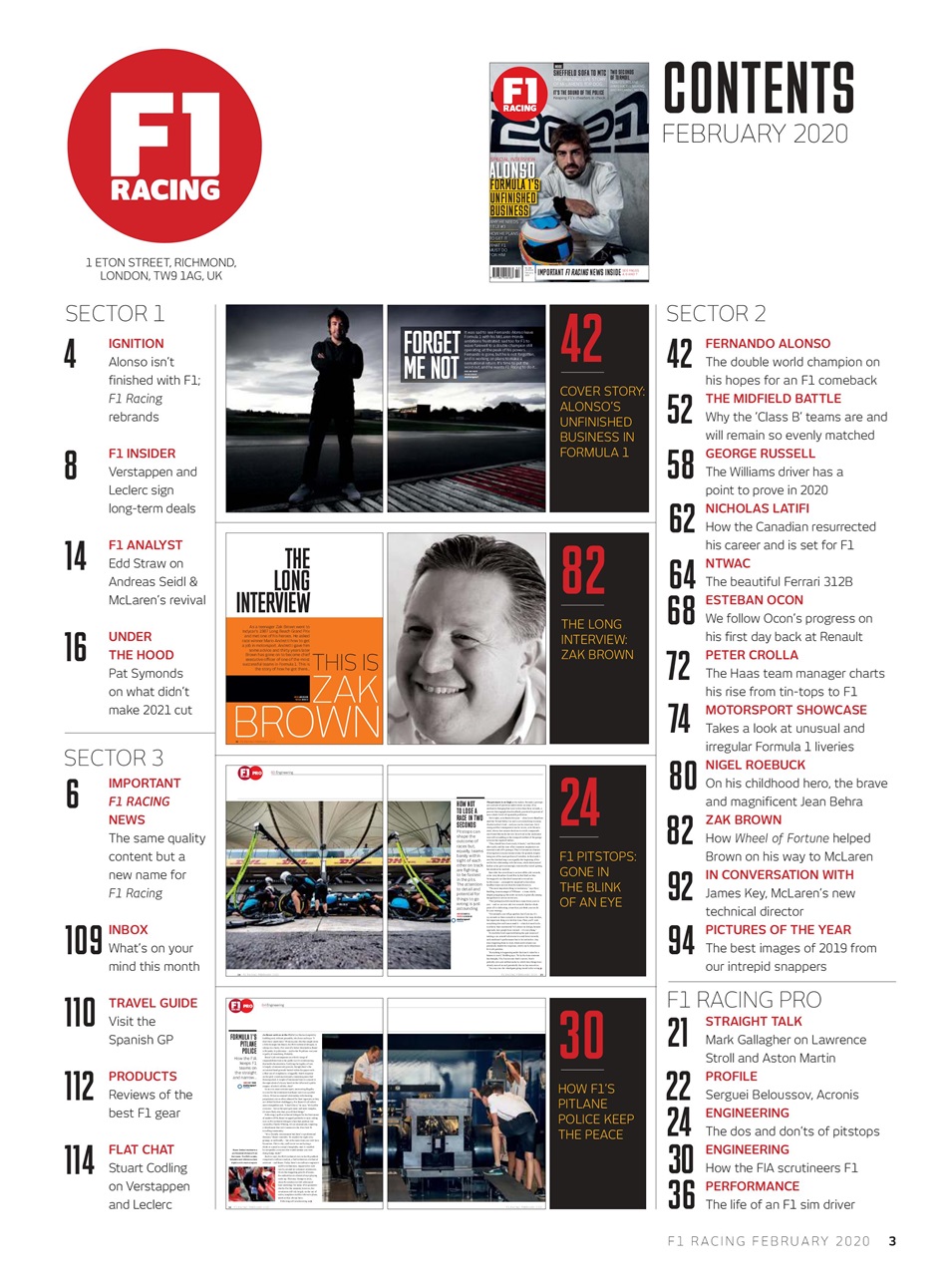 F1 Racing Magazine February 2020 Subscriptions Pocketmags