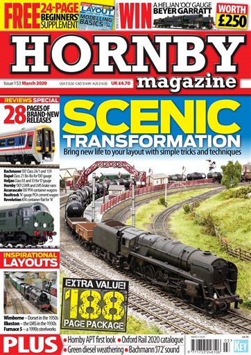 HORNBY MAGAZINE #154 April 2020  NOT opened 