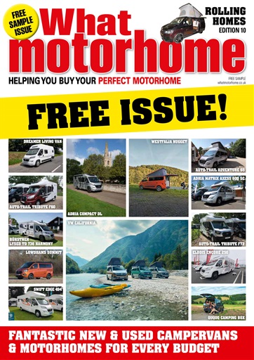 What Motorhome magazine issue FREE Sample Issue
