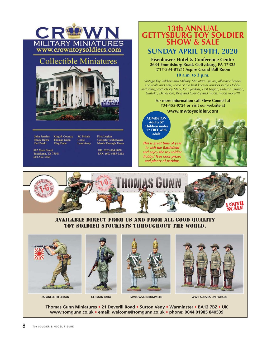 Toy Soldier & Model Figure Magazine 247 Back Issue