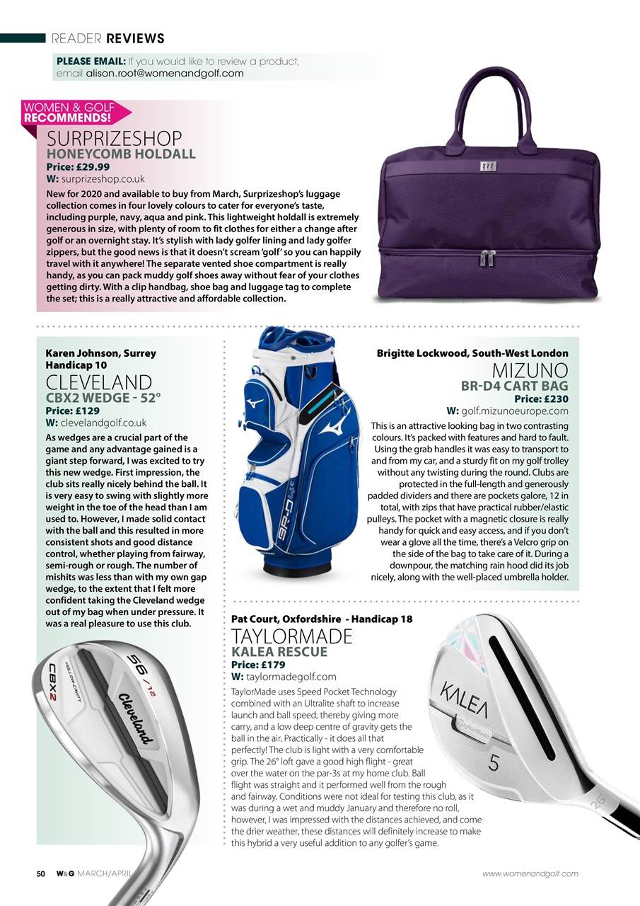 Women & Golf Magazine Subscriptions and Mar/Apr 2020 Issue Pocketmags