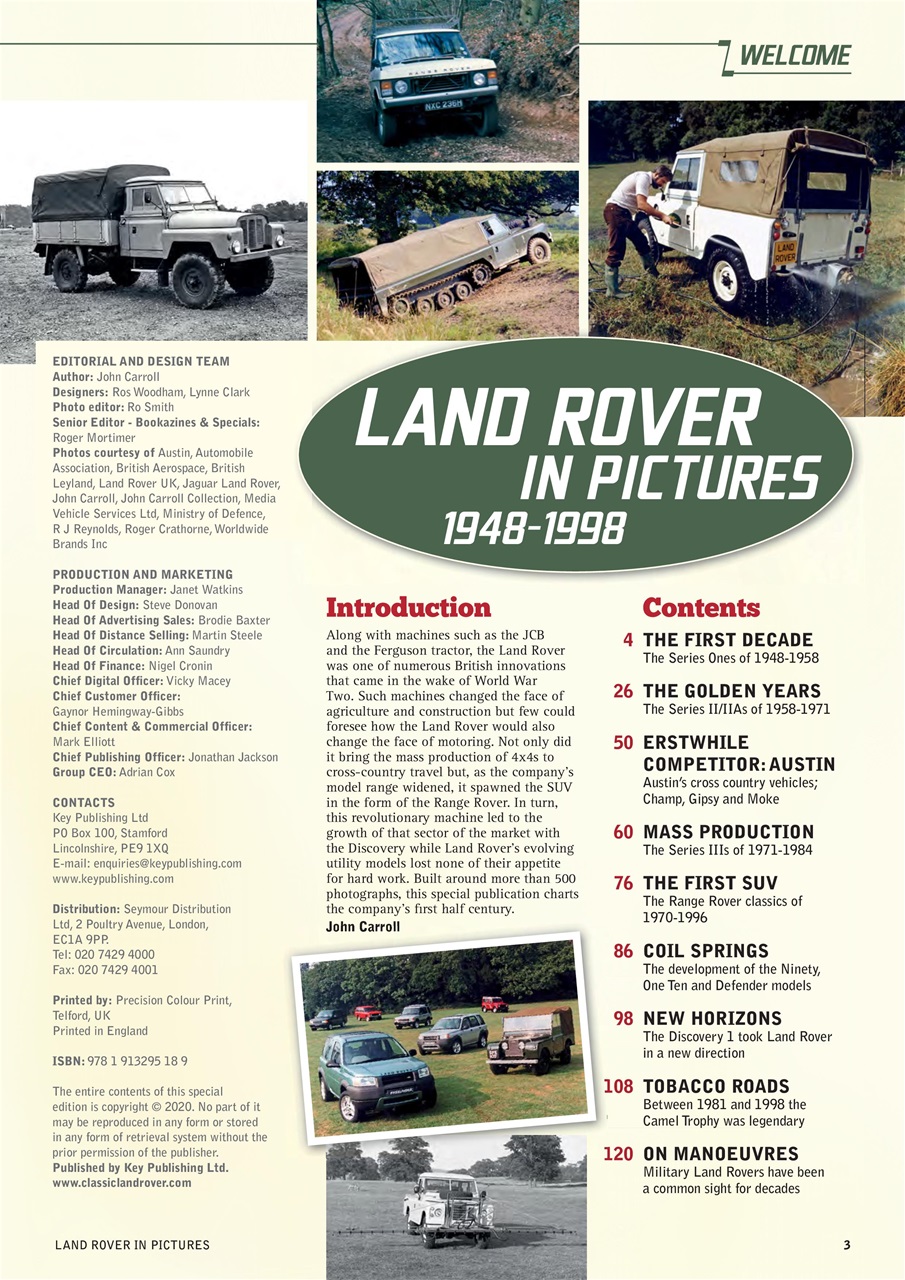 magazine land rover