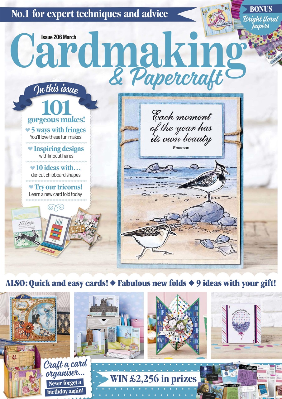 Cardmaking & Papercraft Magazine March 2020 Subscriptions Pocketmags