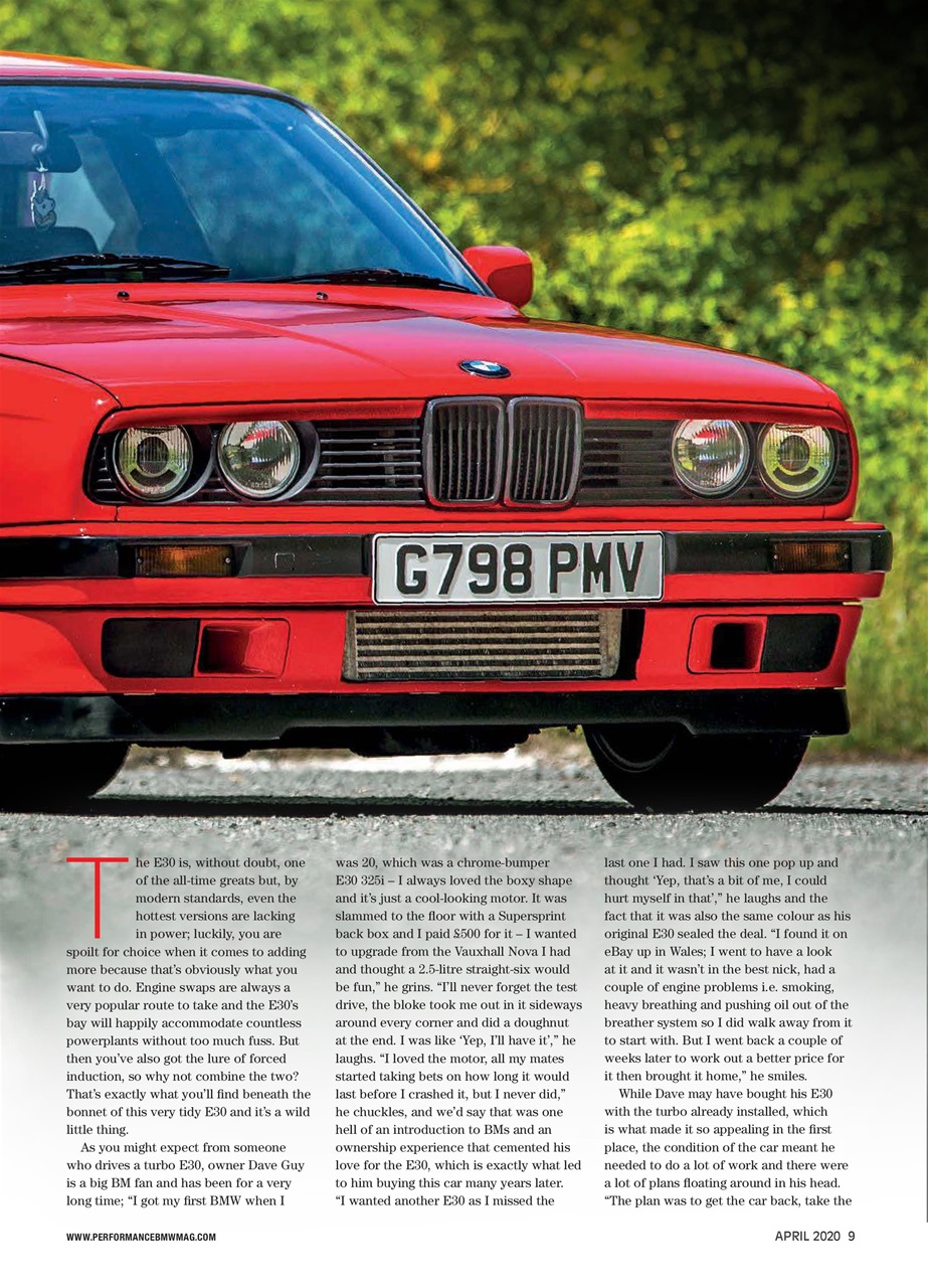 Performance BMW Magazine - April 2020 Back Issue