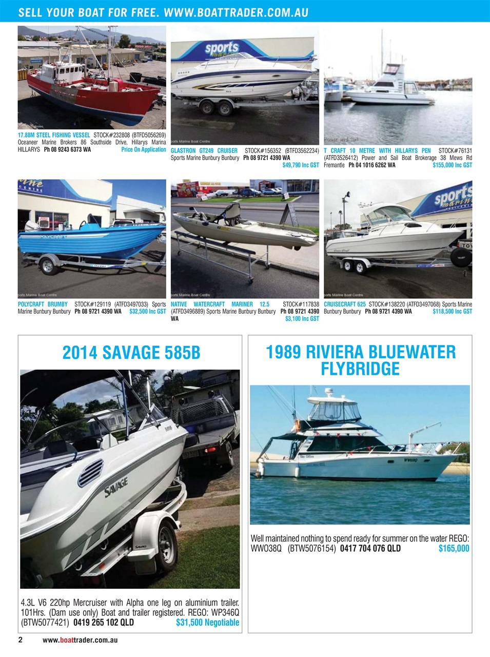 Boat Trader Australia Magazine 2005 Back Issue