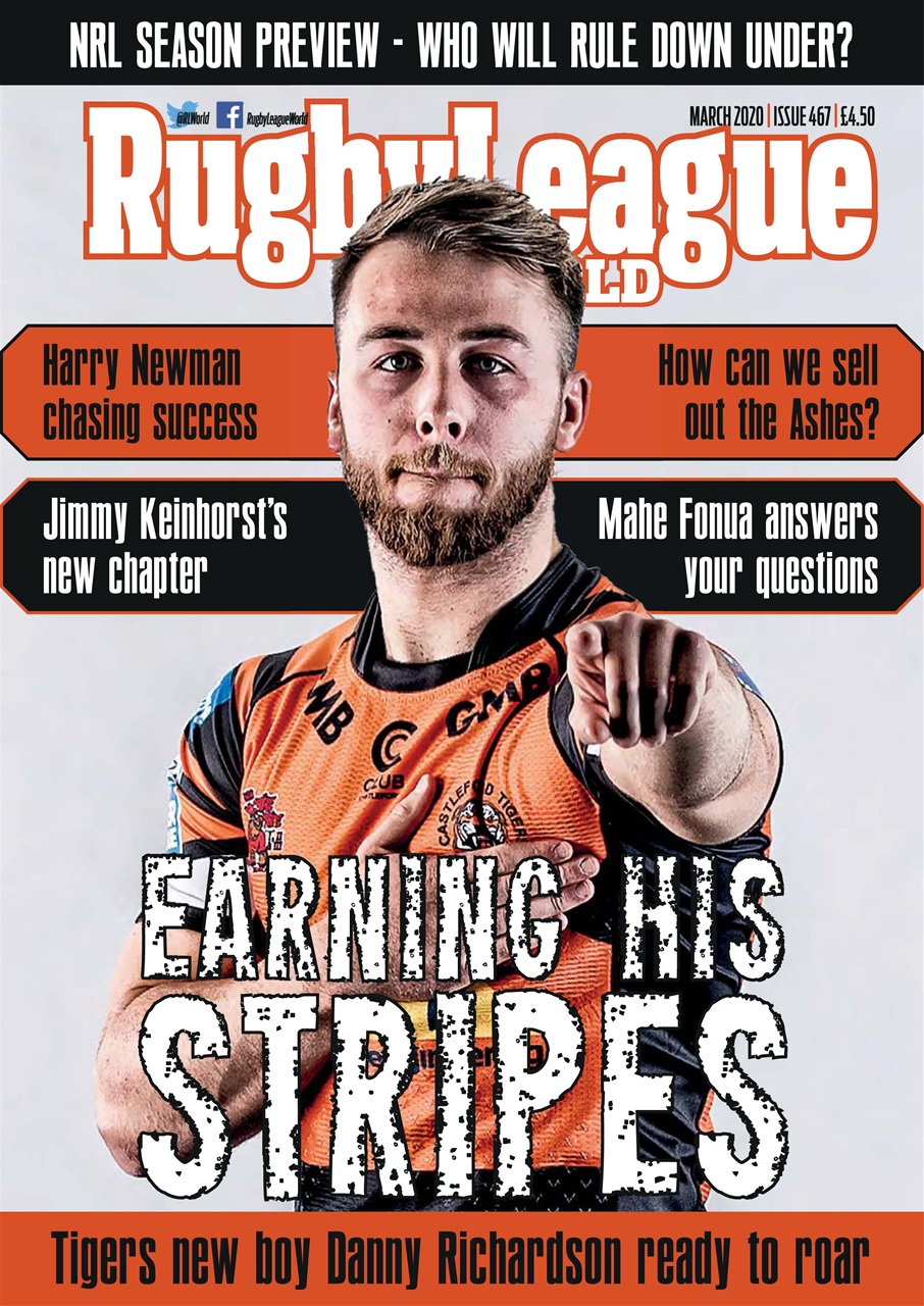 Rugby League World Magazine 467 Back Issue