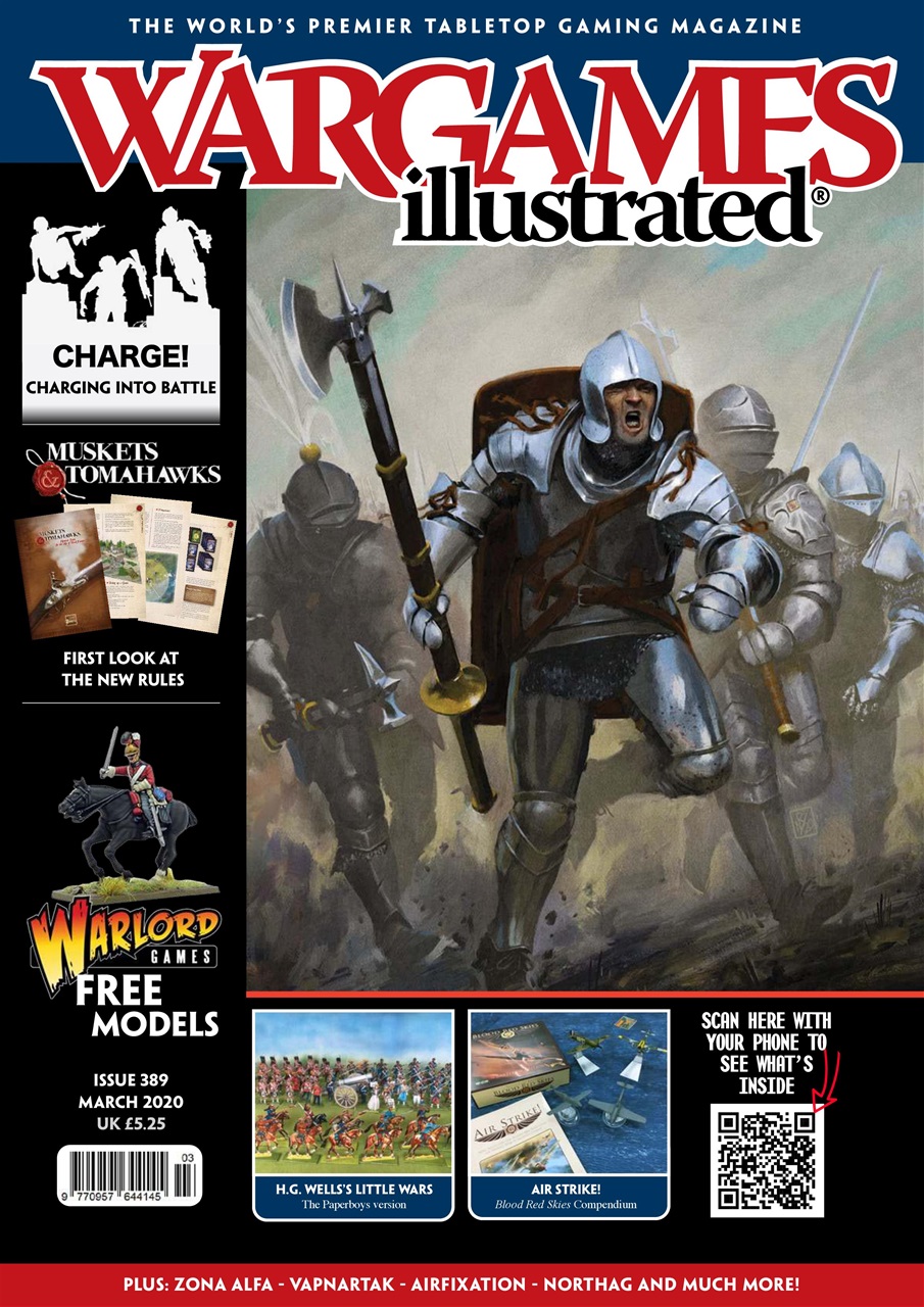 Wargames Illustrated Magazine WI389 March 2020 Back Issue