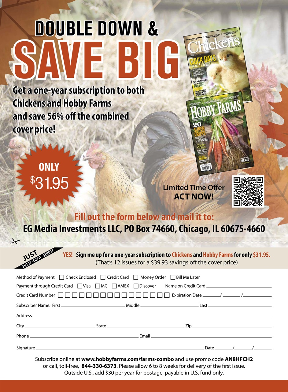 hobby farm magazine subscription