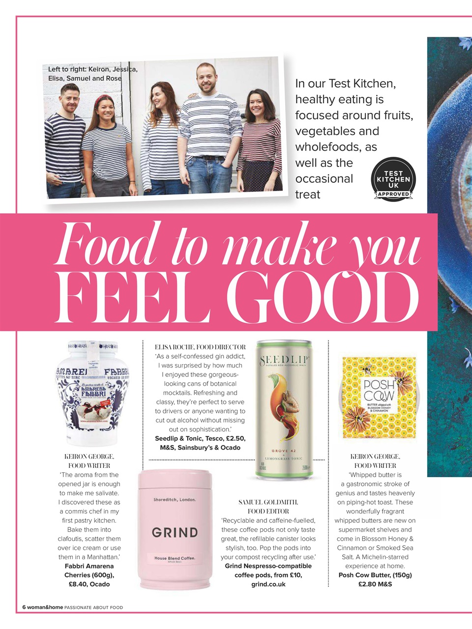 Woman & Home Feel Good Food Magazine Subscriptions and Apr2020 Issue