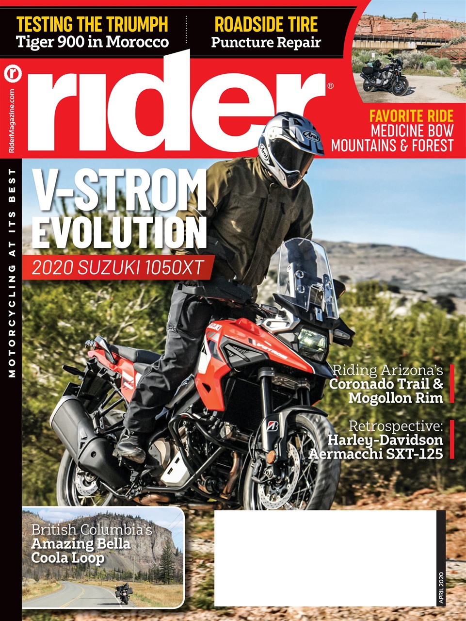 Rider Magazine April 2020 Back Issue