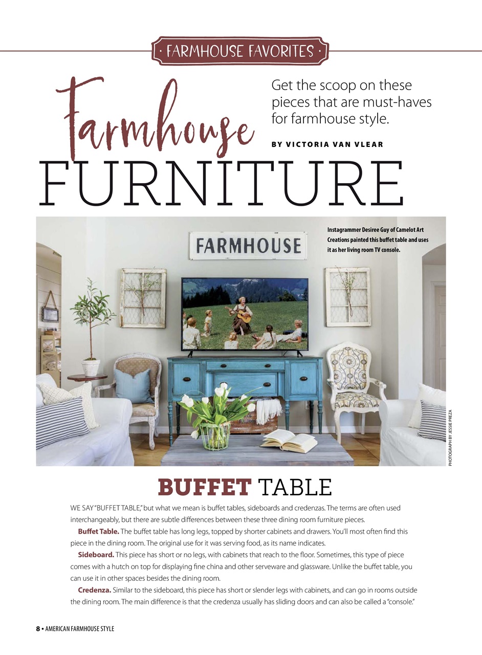 American Farmhouse  Style  Magazine  AFS Apr May 20 