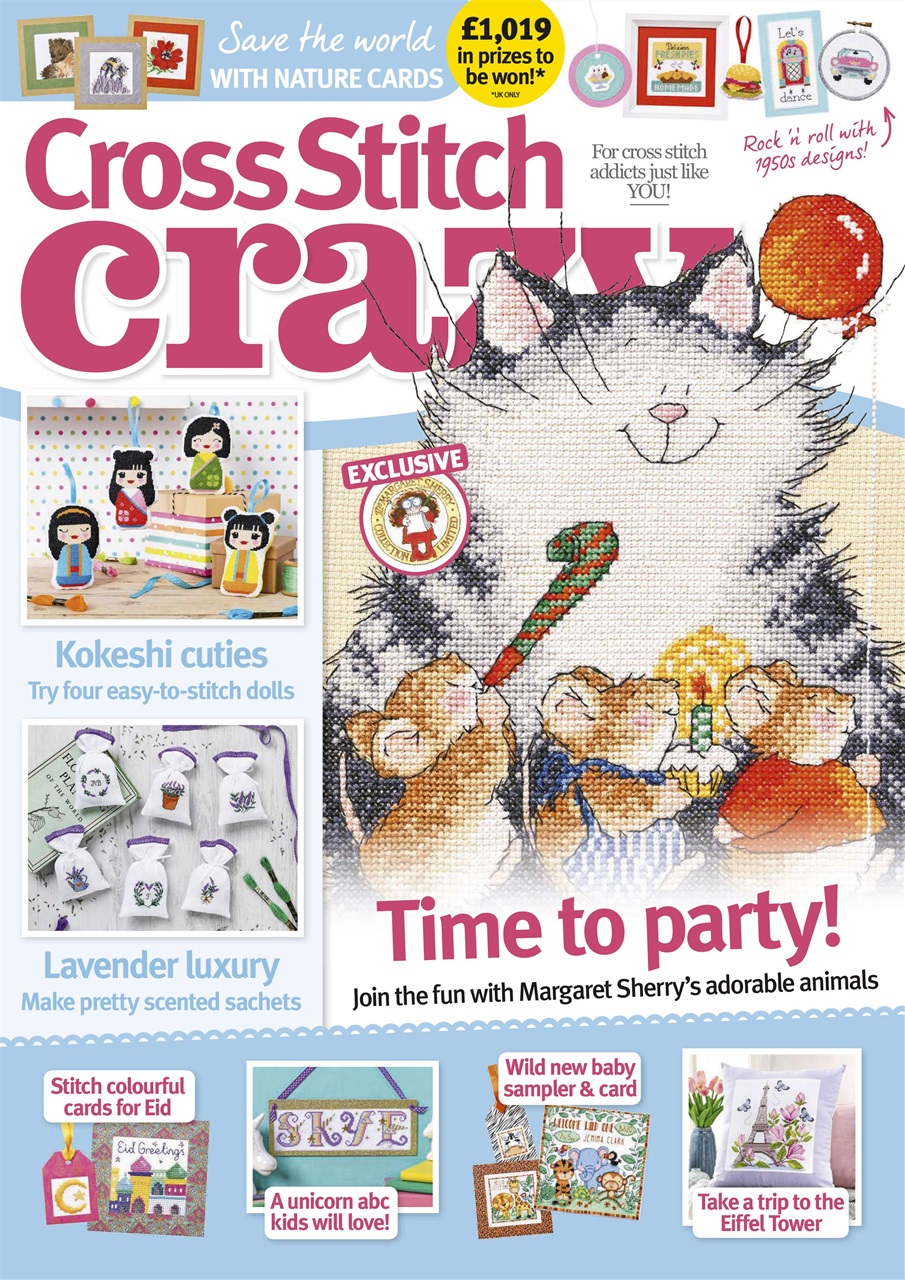 Cross Stitch Crazy Magazine May 2020 Back Issue