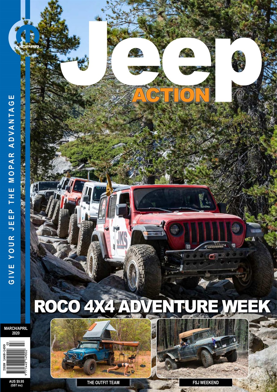 Jeep Action Magazine March April 2020 Back Issue