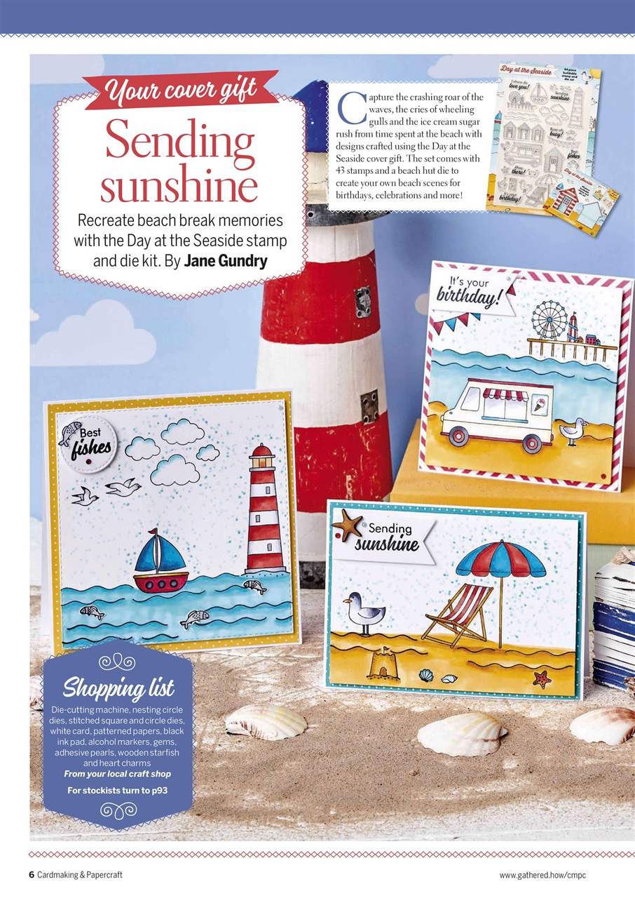 Cardmaking & Papercraft Magazine April 2020 Subscriptions Pocketmags