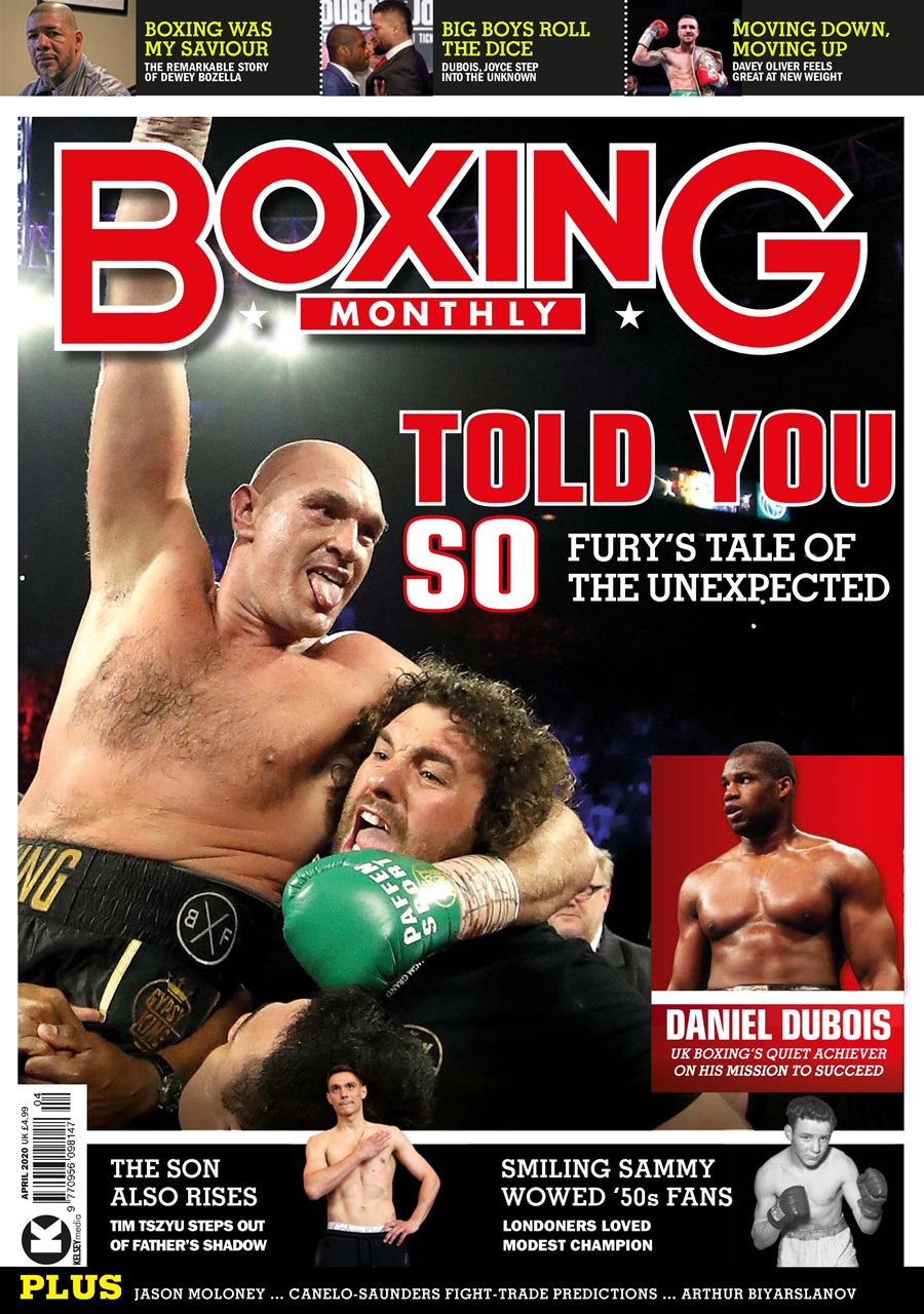 Boxing Monthly Magazine - April 2020 Subscriptions | Pocketmags