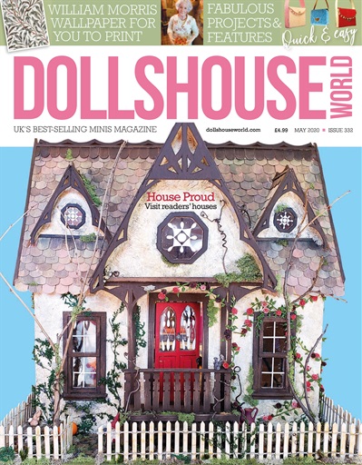 Dolls House World Magazine  Issue 320 May 2019    new
