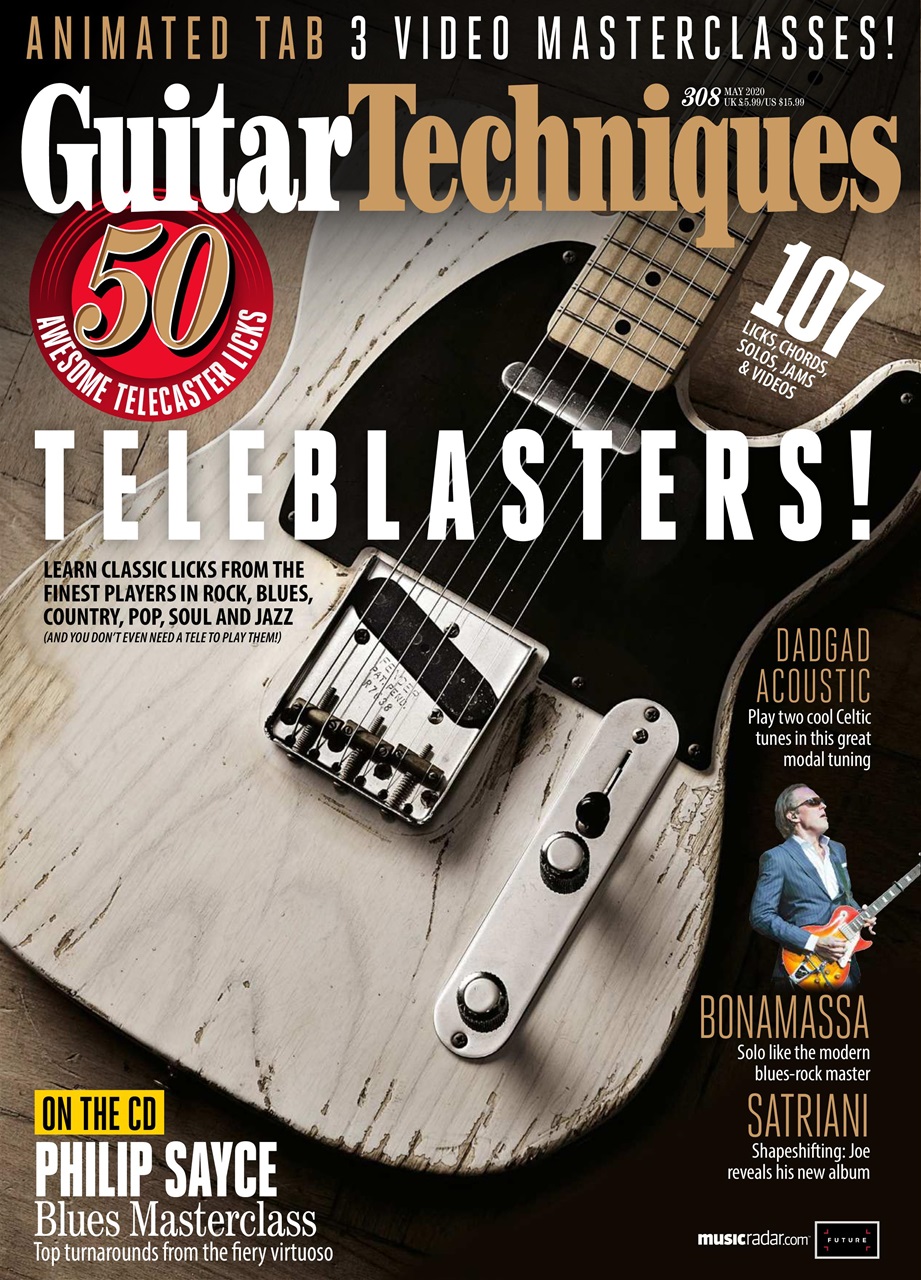 Guitar Techniques Magazine May 2020 Subscriptions Pocketmags
