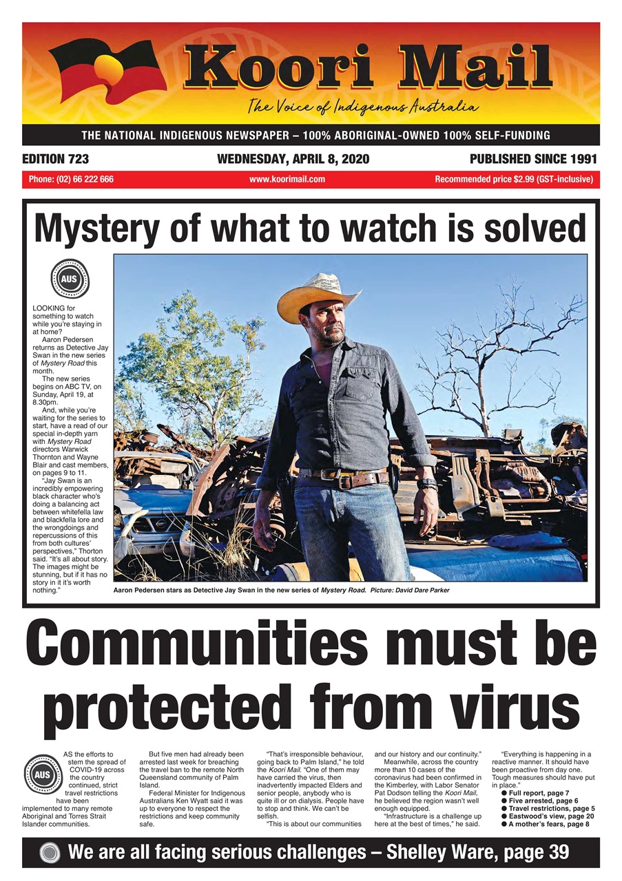 Koori Mail Magazine 8th April, 2020 Back Issue