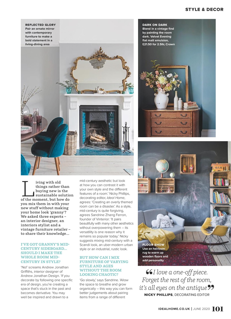 Ideal Home Magazine Jun 2020 Back Issue   0100 