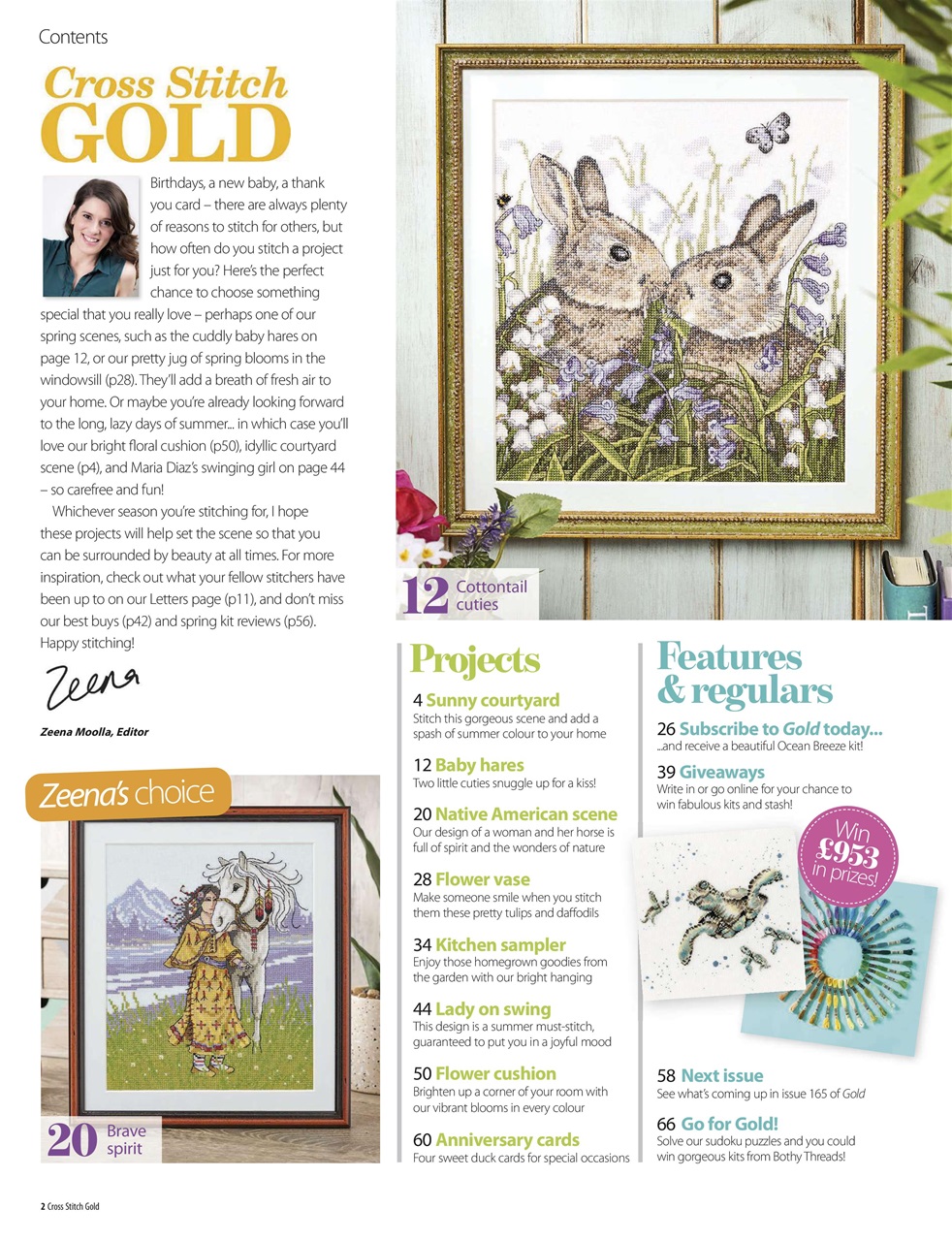 Cross Stitch Gold Magazine Subscriptions and April 2020 Issue Pocketmags