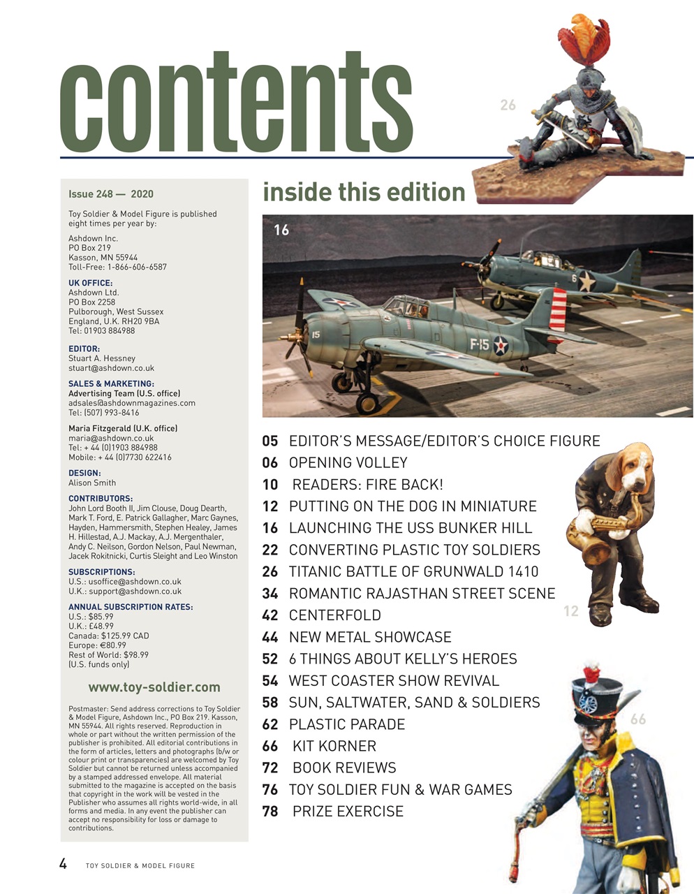 Toy Soldier & Model Figure Magazine 248 Back Issue