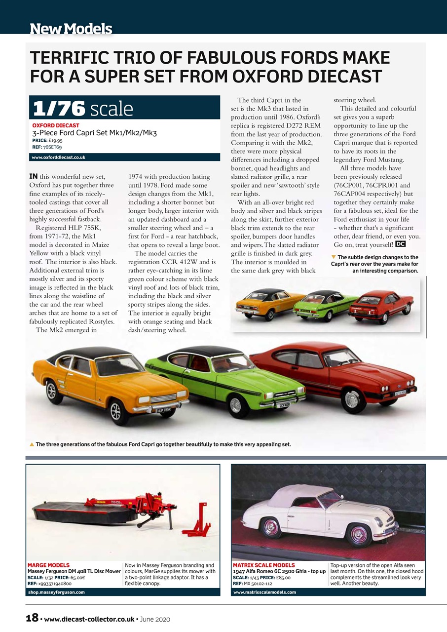 Diecast Collector Magazine June 2020 Subscriptions Pocketmags