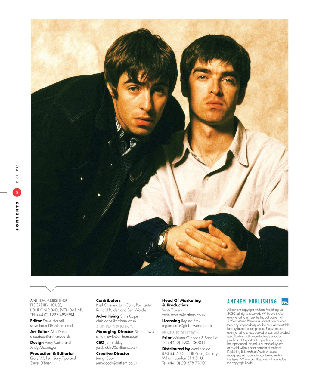 Classic Pop Magazine - Anthem Music Presents... Britpop Special Issue