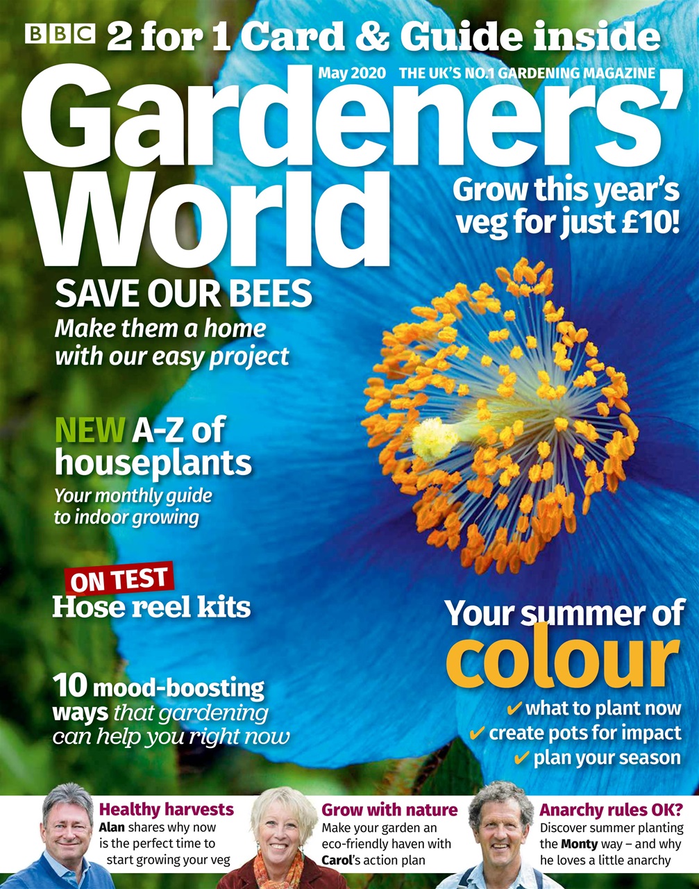 BBC Gardeners’ World Magazine May 2020 Back Issue