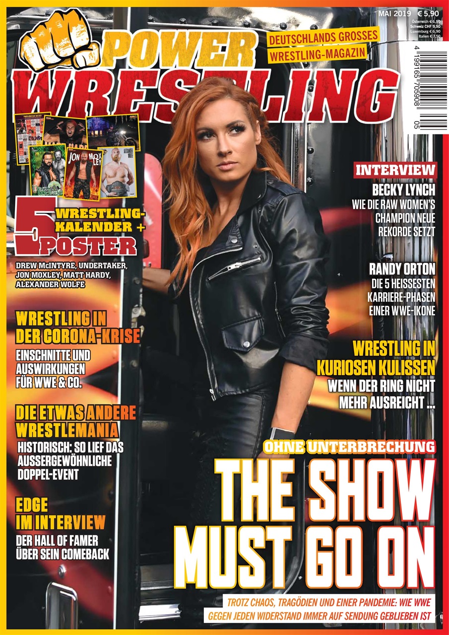 PowerWrestling Magazine Mai 2020 Subscriptions Pocketmags