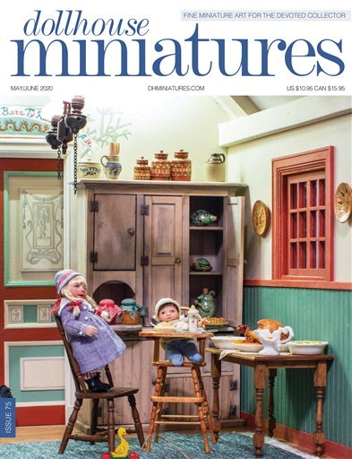 Dollhouse Miniature WINE SPECTATOR thin non-opening Magazine 