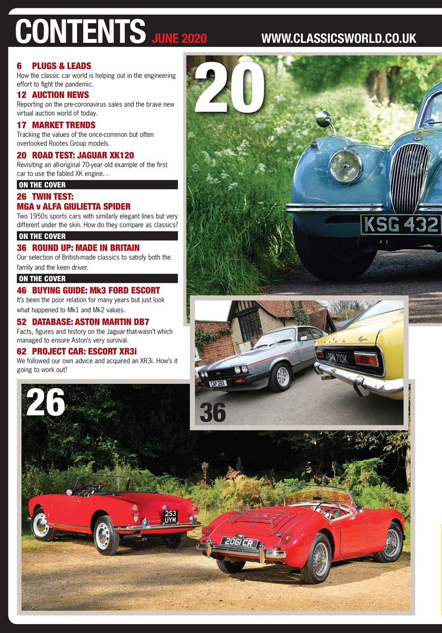 Classic Car Mart Magazine June 2020 Back Issue