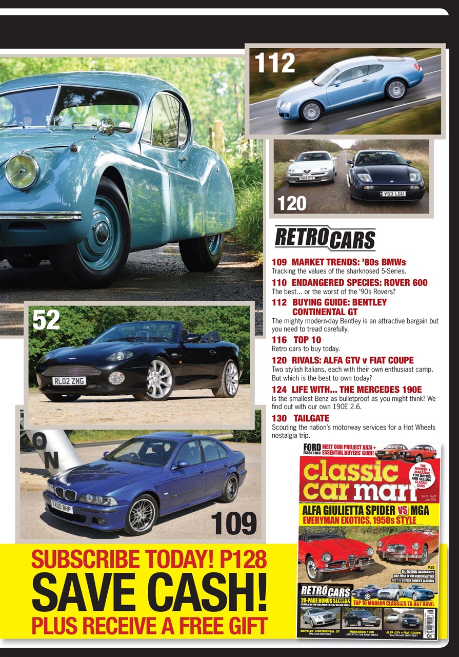 Classic Car Mart Magazine June 2020 Back Issue