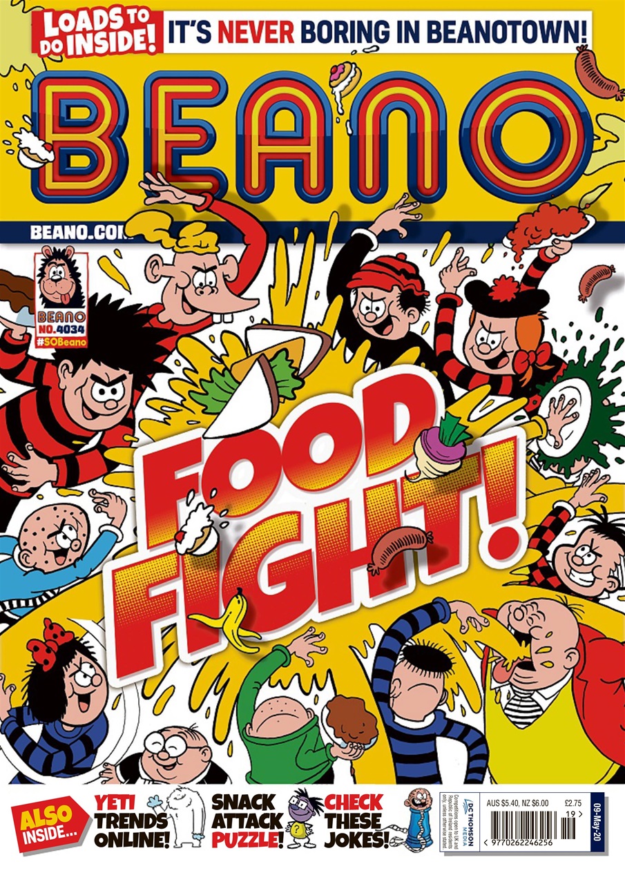 beano 70th anniversary comic