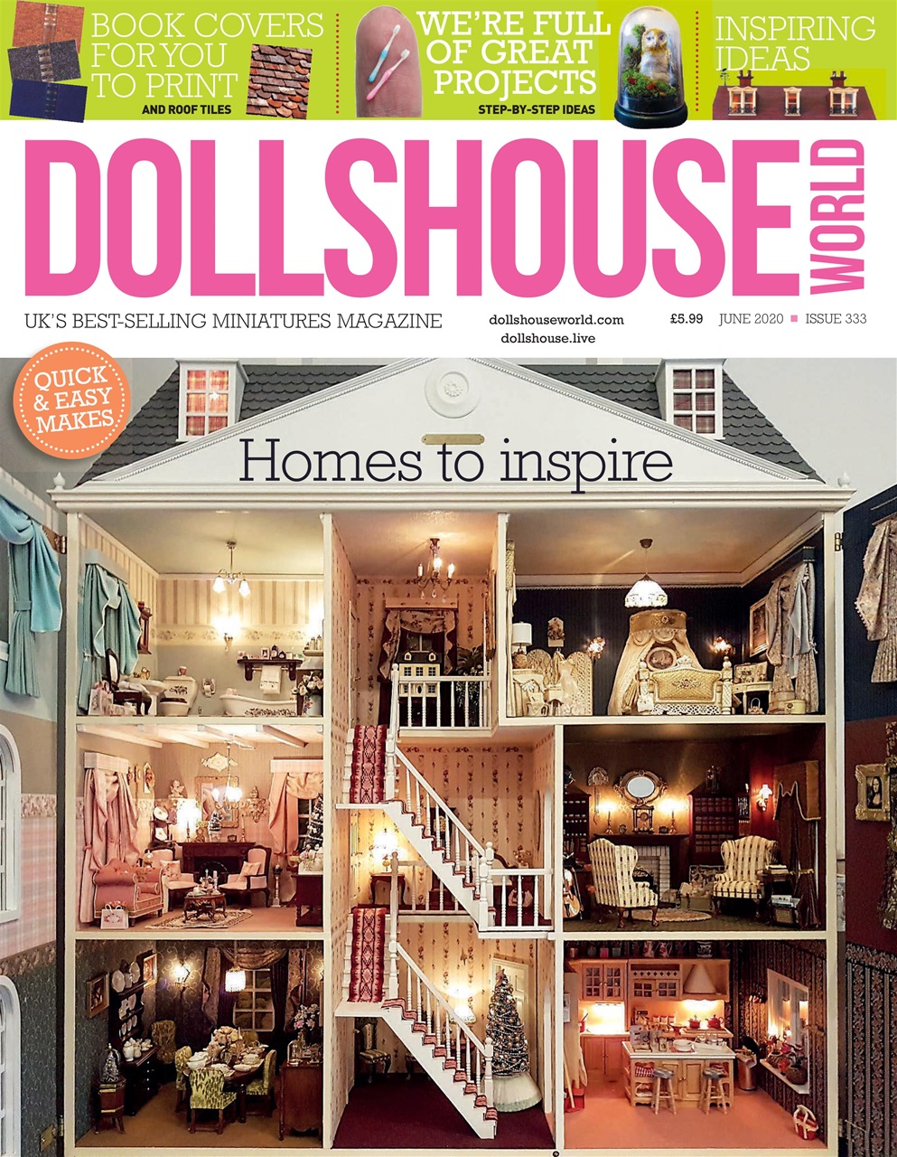 Dolls House World Magazine Jun20 Back Issue