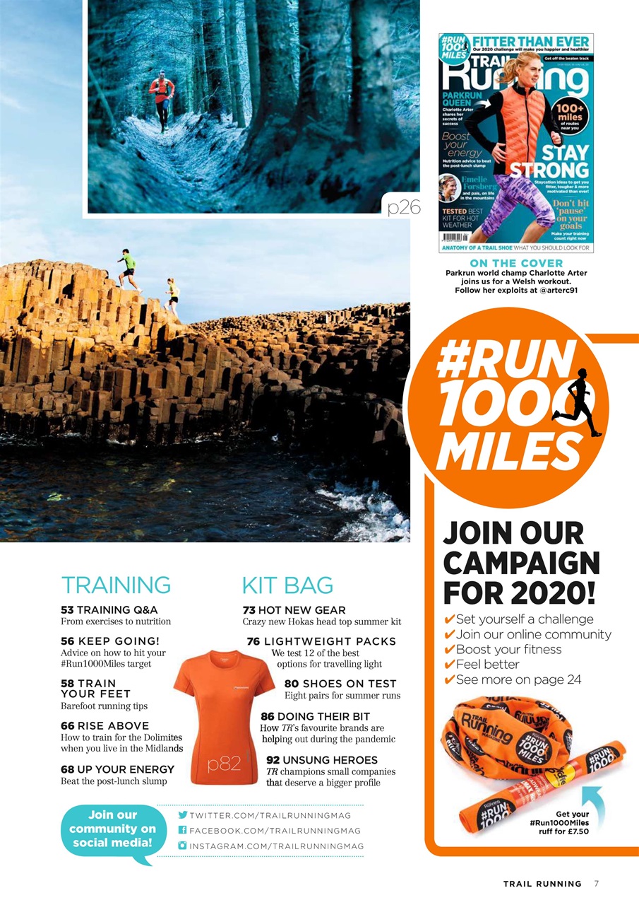 Trail Running Magazine June July 2020 Back Issue