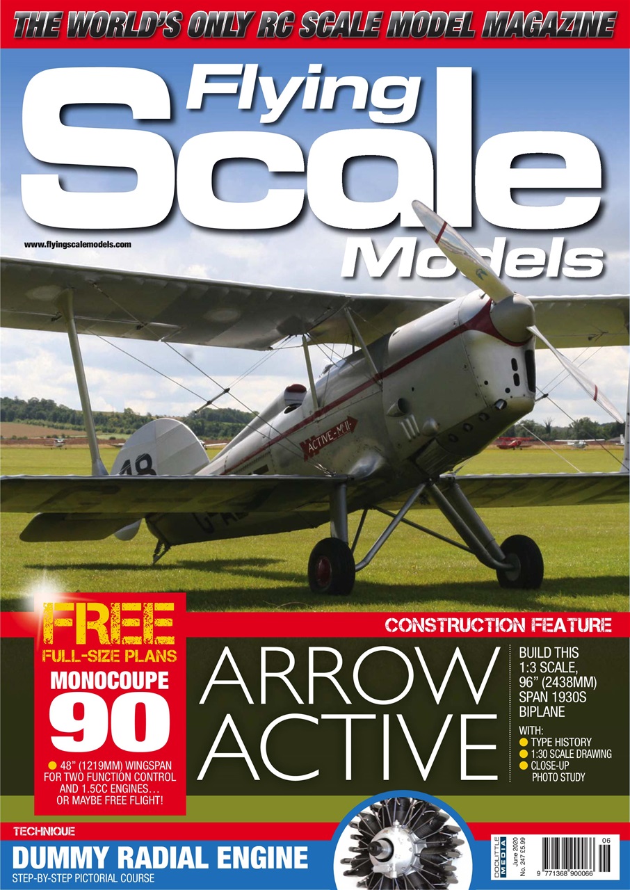 Radio Control Model Flyer Magazine June 2020 Back Issue