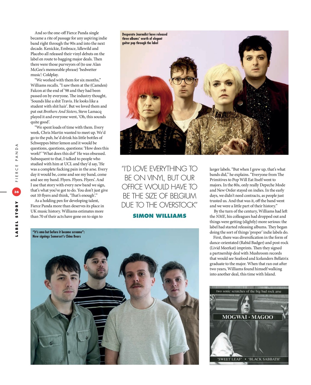 Anthem Music Presents Magazine - Indie-Rock Back Issue