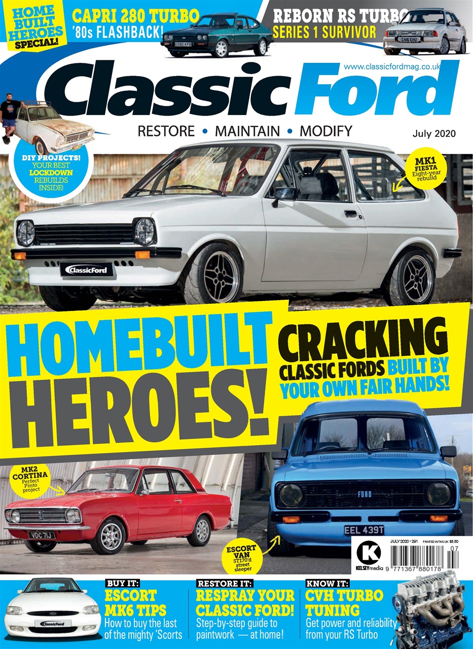 Classic Ford Magazine - July 2020 Back Issue