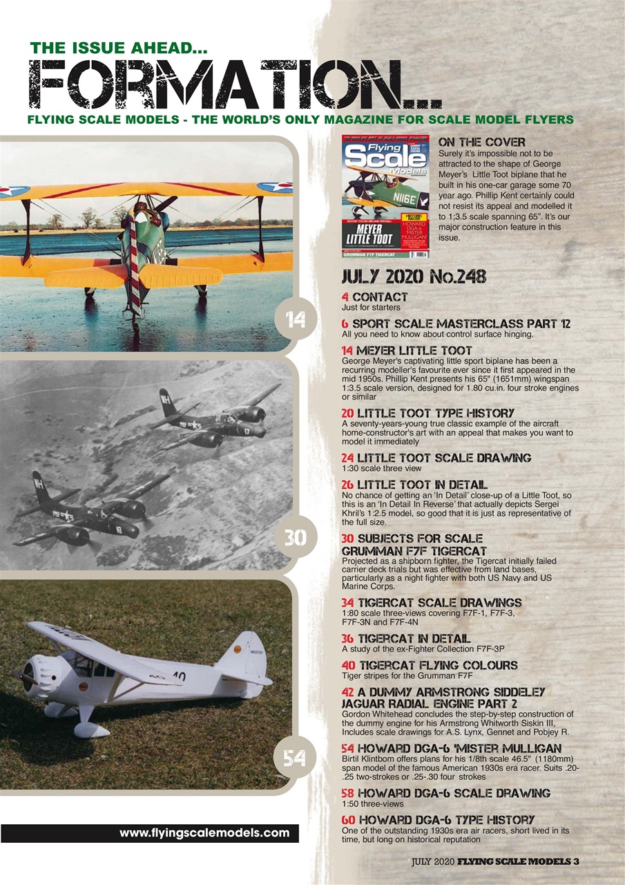 Flying Scale Models Magazine - July 20 Back Issue