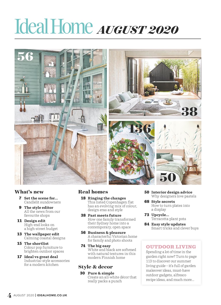 Ideal Home Magazine Aug2020 Subscriptions Pocketmags
