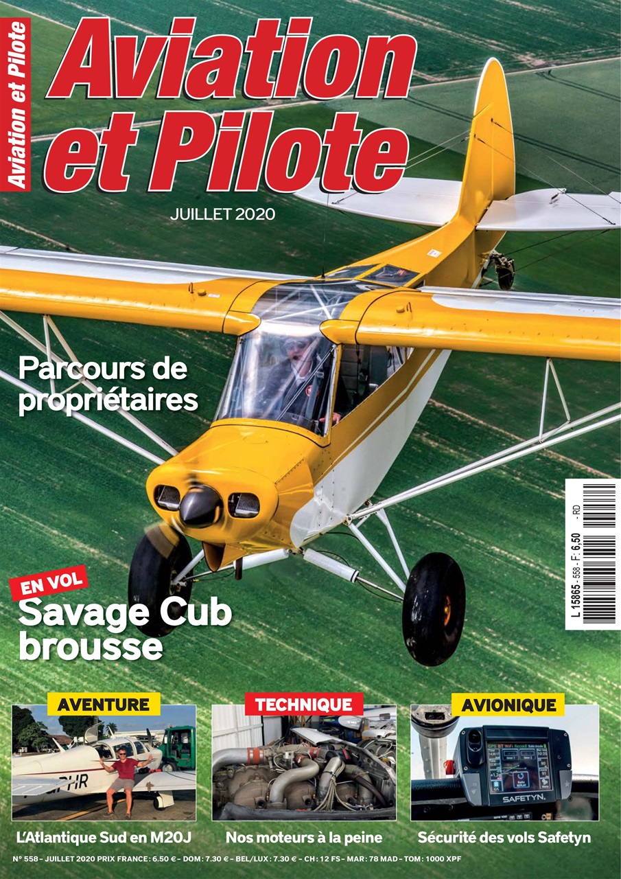 Aviation et Pilote Magazine - July 2020 Back Issue