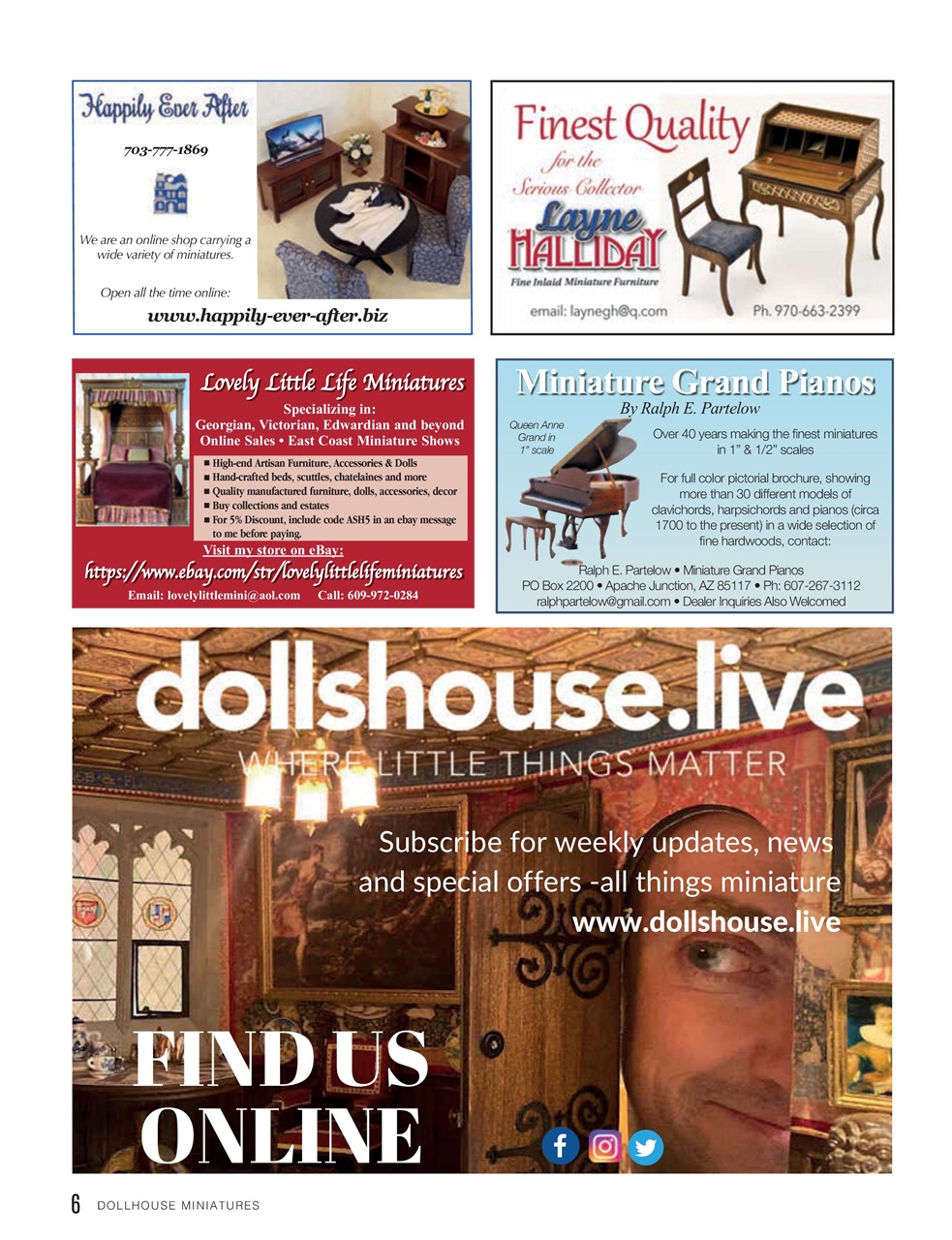 Dollhouse Miniatures Magazine Issue 76 Subscriptions Pocketmags