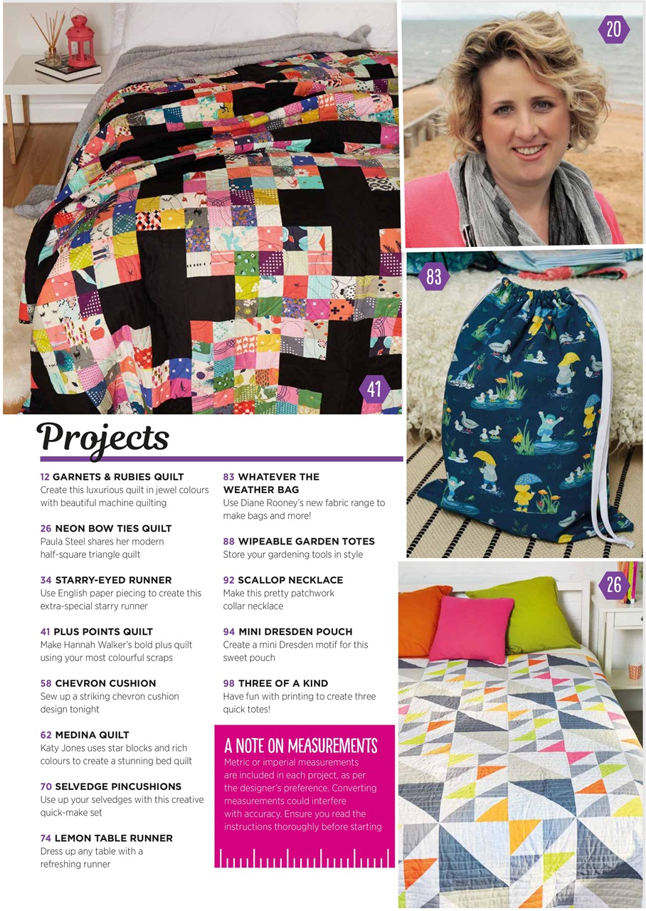 Quilt Now Magazine Subscriptions and Issue 77 Issue