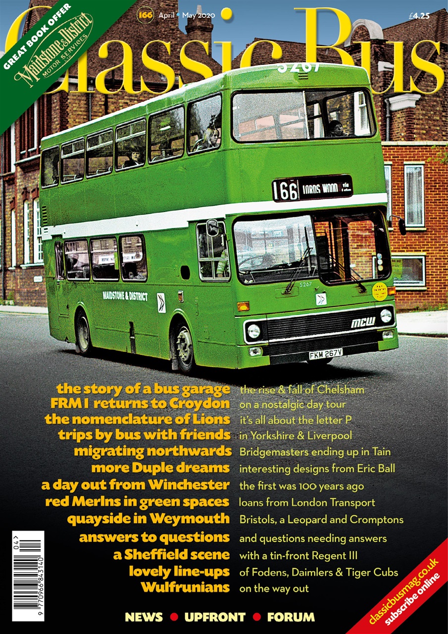 Classic Bus Magazine Apr/May 2020 (166) Back Issue