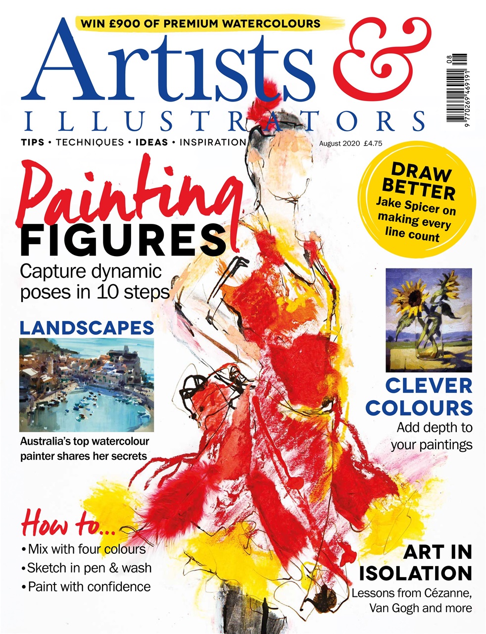 Artists Illustrators Magazine August 2020 Subscriptions Pocketmags   0000 