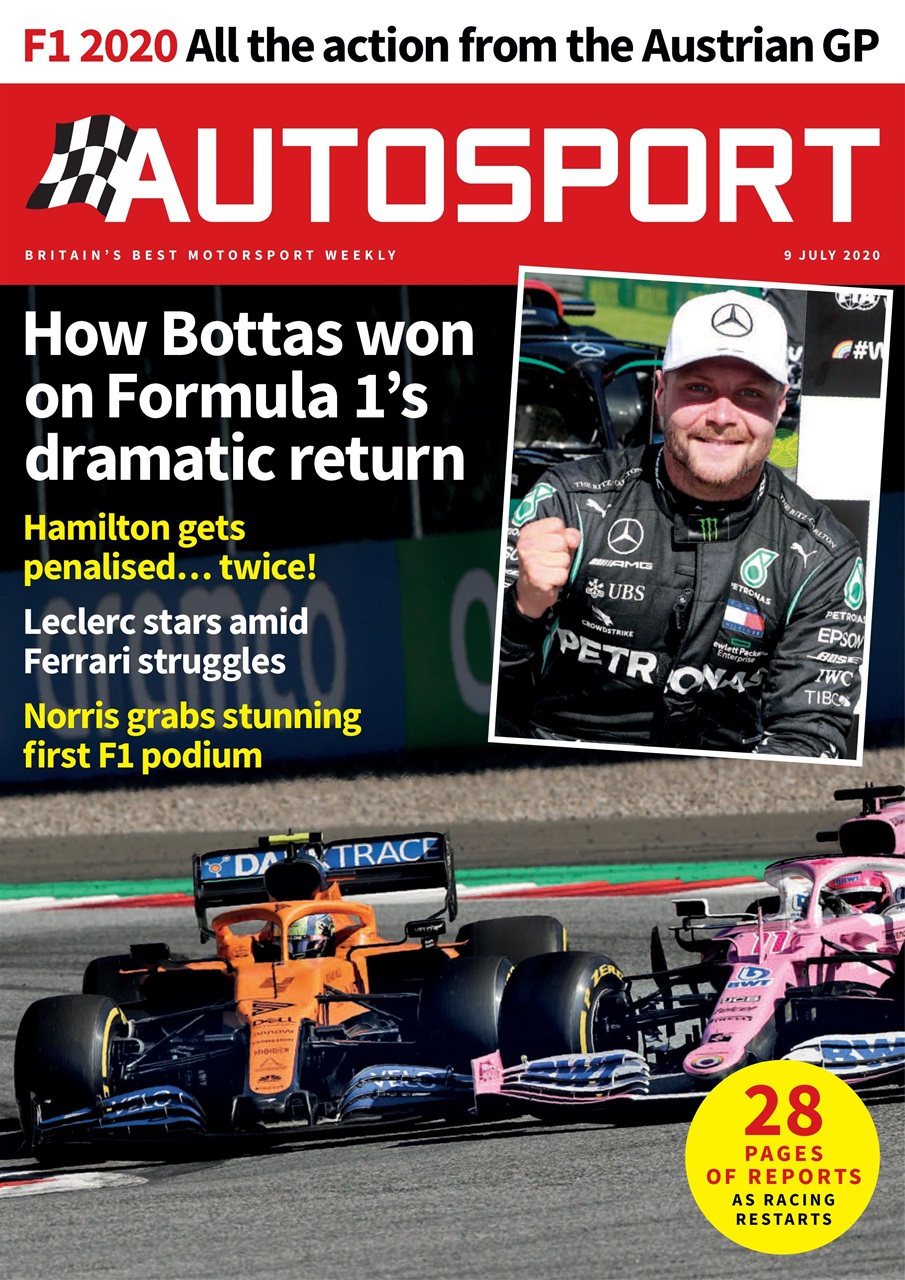 Autosport Magazine - 9th July 2020 Subscriptions | Pocketmags