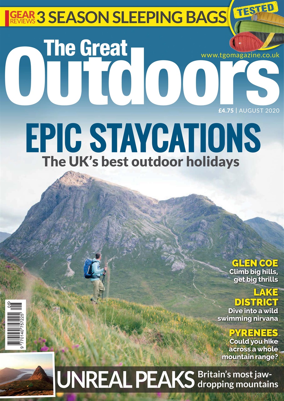 TGO The Great Outdoors Magazine August 2020 Subscriptions Pocketmags